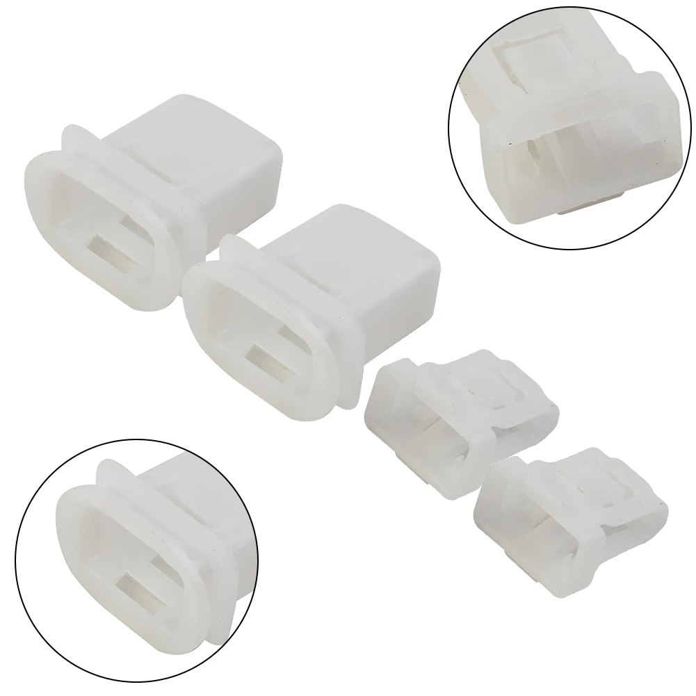 2Pcs Car Rear Seat Cushion Clip Seat Buckle Fixing Card White Nylon For Toyota Car Rear Seat Locking Clip Fastener