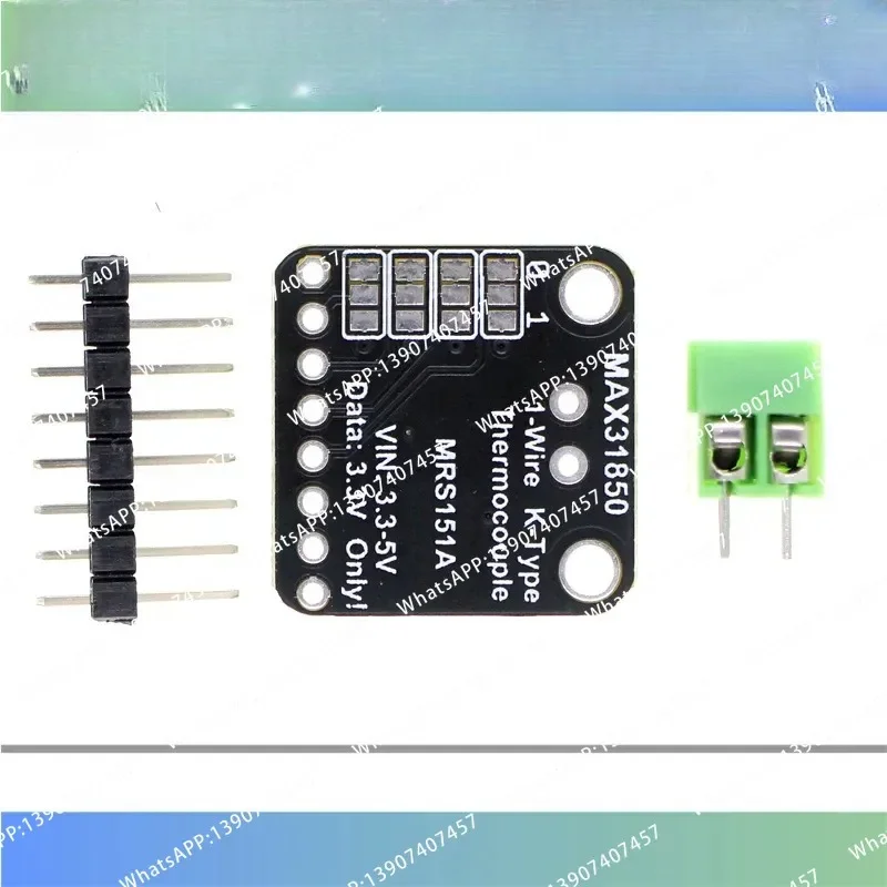 MAX31850K with 1-wire Breakout Board, Thermocouple Amplifier, Module