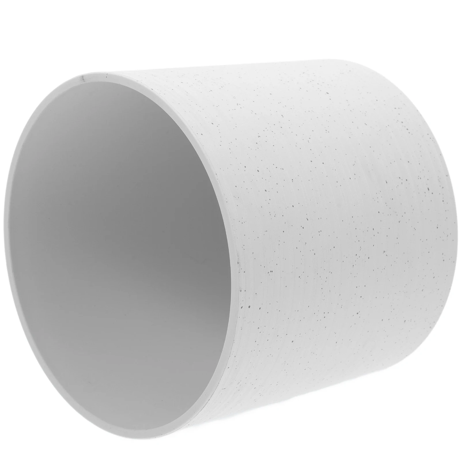 

Resin Flower Pot White Minimalist Lightweight Durable Drainage Holes Decorative Plant Pots Plastic Garden Pots Modern Planter