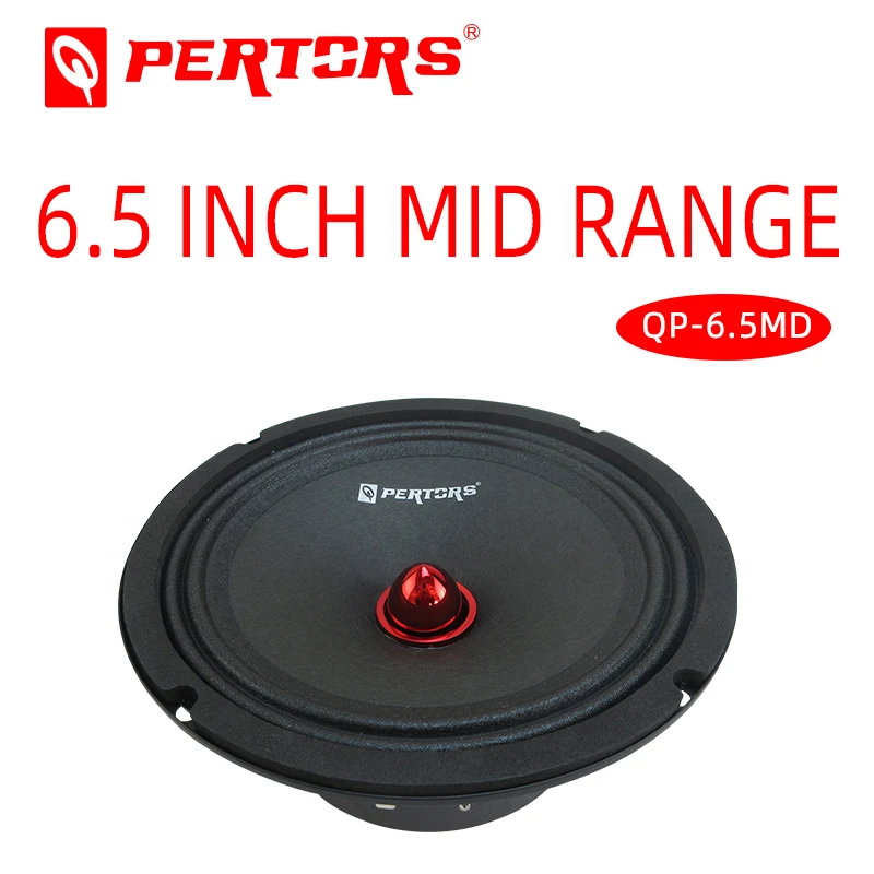 

650W Car Audio 4 Ohm QPERTORS BRAND QP-6.5MD 6.5 Inch Mediant Speaker
