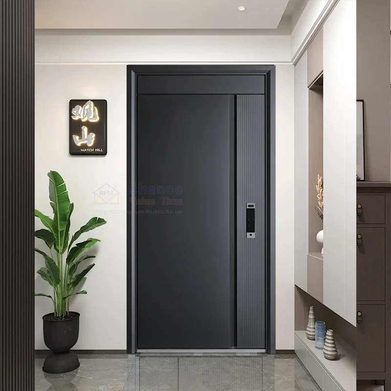 

Customized Modern Design Burglar Proof Home Entrance Doors Steel Doors House Security Doors