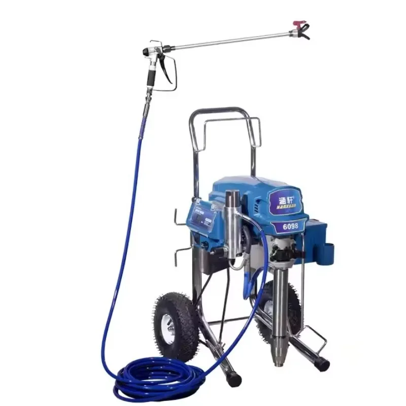 

Professional 220V Large Electric High Voltage Brushless Motor Airless Spray Latex Paint Power Putty Sprayer