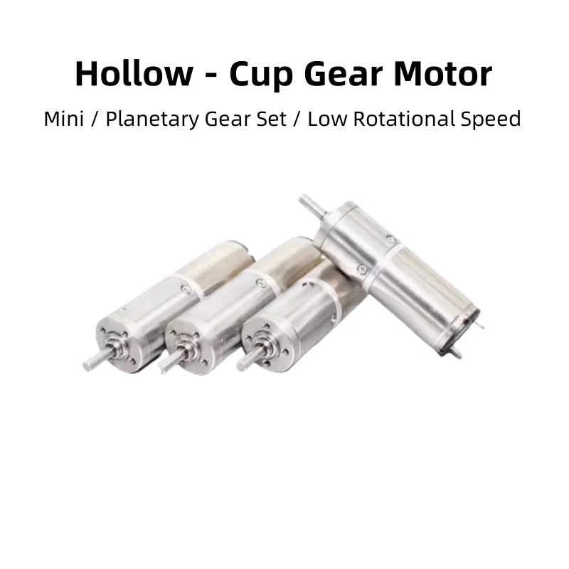 16mm 12V Hollow - Cup Planetary Gear Motor, Mini, For Fingerprint Locks & Beauty Tools, High Torque, Low RPM