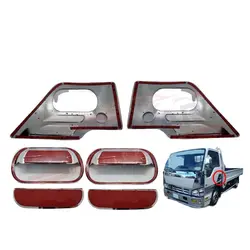 CHROME PLATED DOOR HANDLE FOR ISUZU ELF 100P 600P TRUCK