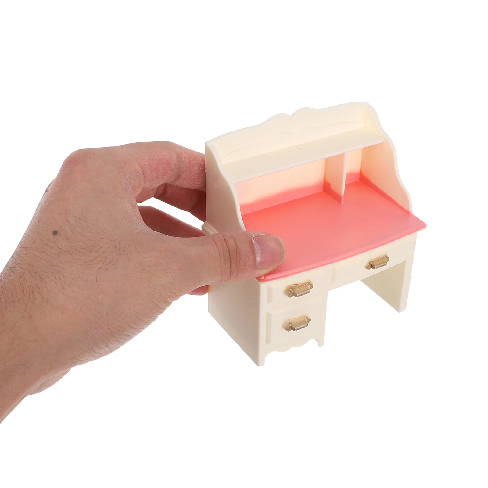 

5 Sets Mini Dollhouse Furniture Chair Chairs Desk Simulation Miniature Living Room
