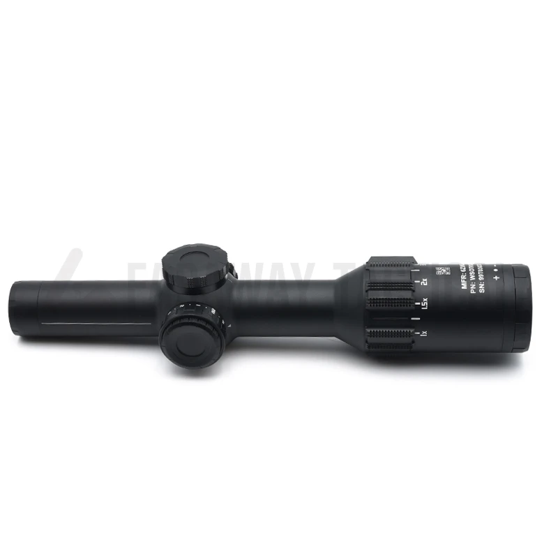 Evolution Gear LPVO Tactical Optical FFP Riflescope TANGO6T 1-6x24MM 30mm Tube Airsoft and Hunting with Full MilSpec Markings