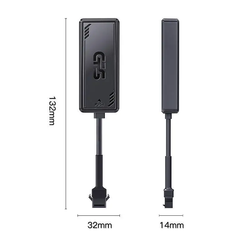 Wired Car Tracker No Charging Needed Remote Fuel Cut Anti-Theft Alert Device for Taxi Private Car Fleet Management