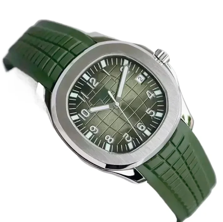 

2026 New Men Automatic Mechanical Watch Waterproof Stainless Steel Case Rubber Strap Sapphire Luminous Dial Sport Watches
