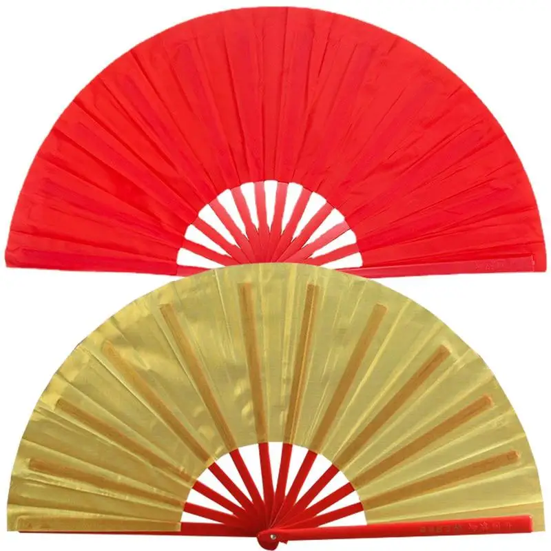 

Chinese Kung Fu Fan Handheld Fan For Martial Arts TaiChi Martial Arts Dance Folding Handheld Fan For Music Festival Even Party