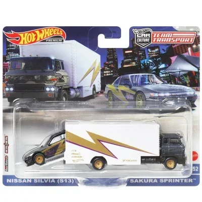 Original Hot Wheels Premium Car Culture Team Transport Kids Toys