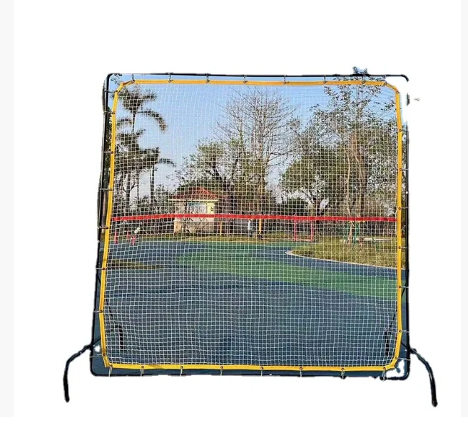 Portable 2x2m Adjustable Rebound Net for Outdoor Tennis and Volleyball Training, Sports Hitting Practice Equipment