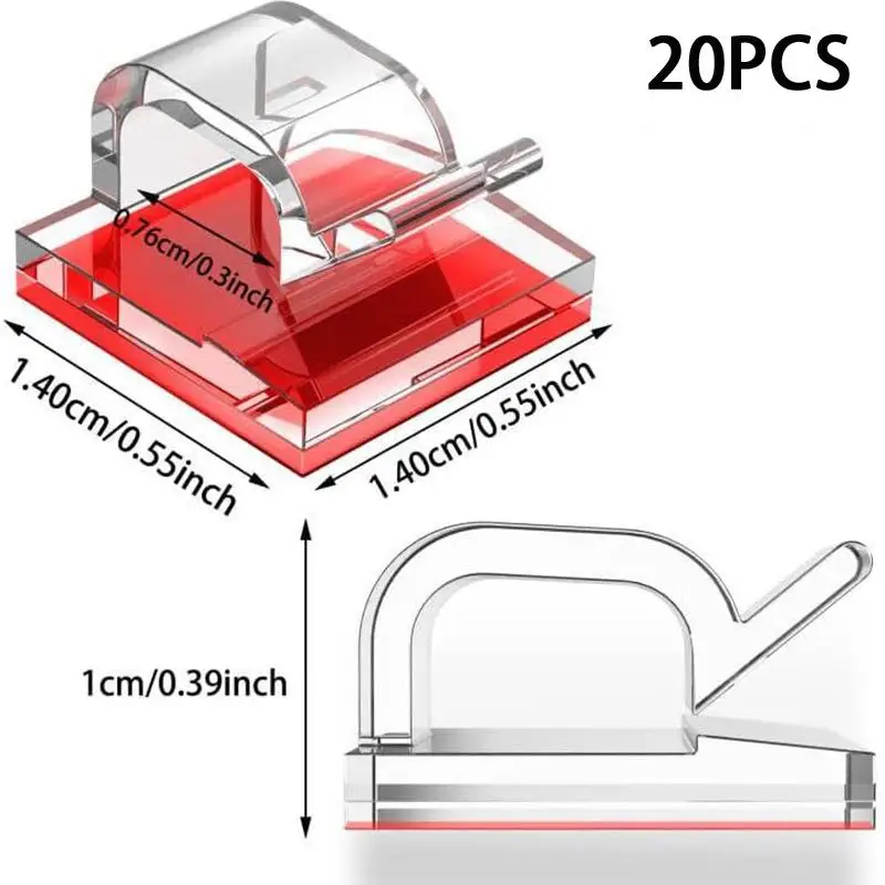 Variant: 20pcs Transparent