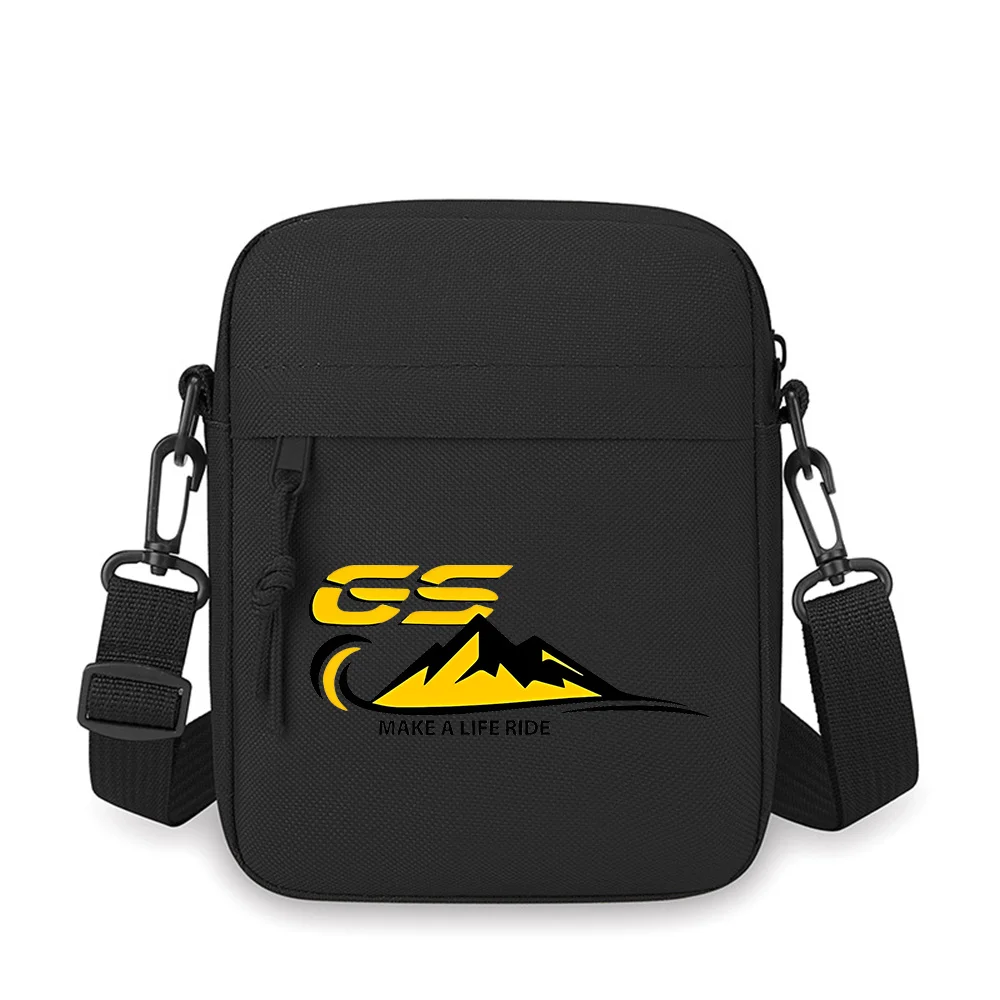 

GS Mountain Wave Make Ride Life Men Crossbody Bag Single Shoulder Women Cartoon Anime Film Printing Design Unisex