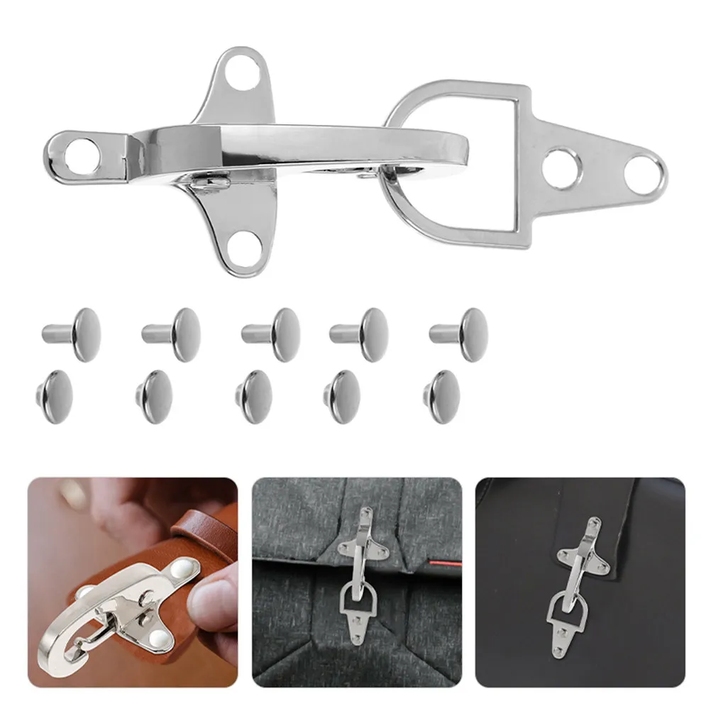 

Набор из 1 шт.: Изысканная металлическая пряжка-тогл для многофункционального использования – для пальто, пуховиков, ремней, сумок, декоративная застежка, пришивная.