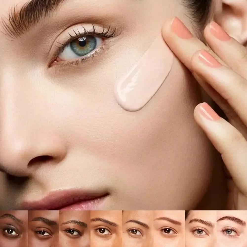 Cosmetic 5-color Liquid Foundation Anti Dark Cover Dark Circles Concealer Cream Long Lasting Waterproof Makeup Base