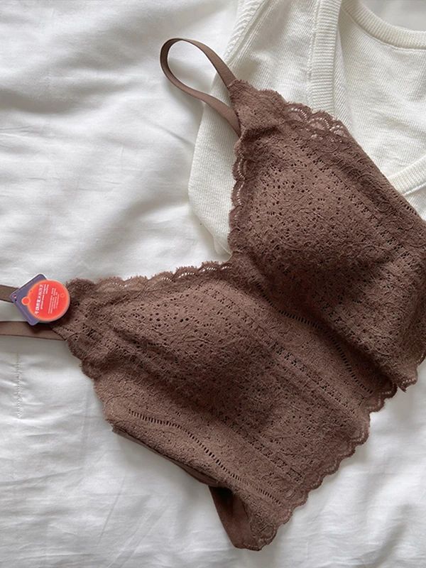 Spitze Strap Weste frauen Innen Tragen Oberbekleidung Inteated Pad Basis irt Sexy Hohl Stickerei Gürtel Slim Fit ort Länge