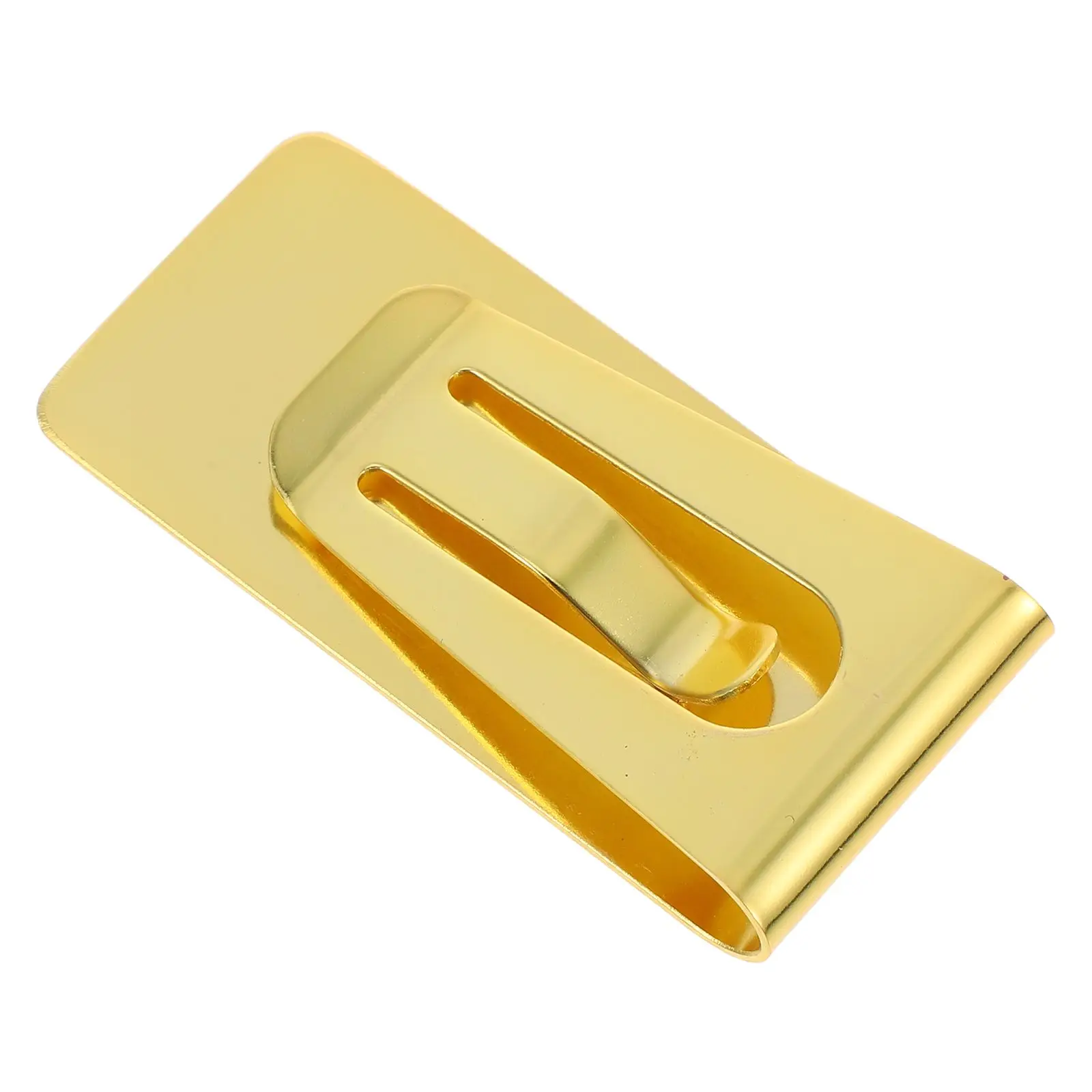 

Stainless Steel Money Clip Label Holder Banknote Storage Office File Organizer Photo Wallet Accessories