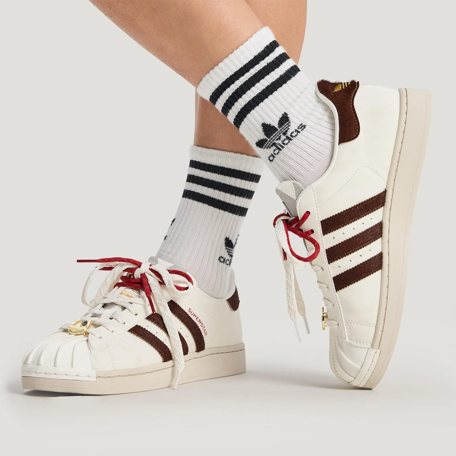 Adidas Authentic Three Leaves Men's Women's Classic Shell Head Sports Sneakers KJ6293