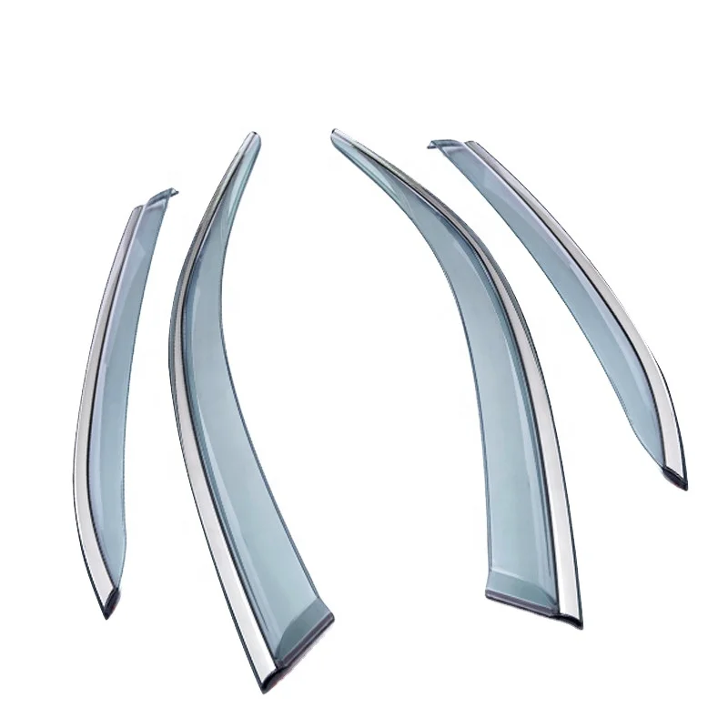 Premium In-Channel Easy Installation Durable Aerodynamic Weather Resistant Window Visor For Ford Ranger 2015-2019 Direct Fit
