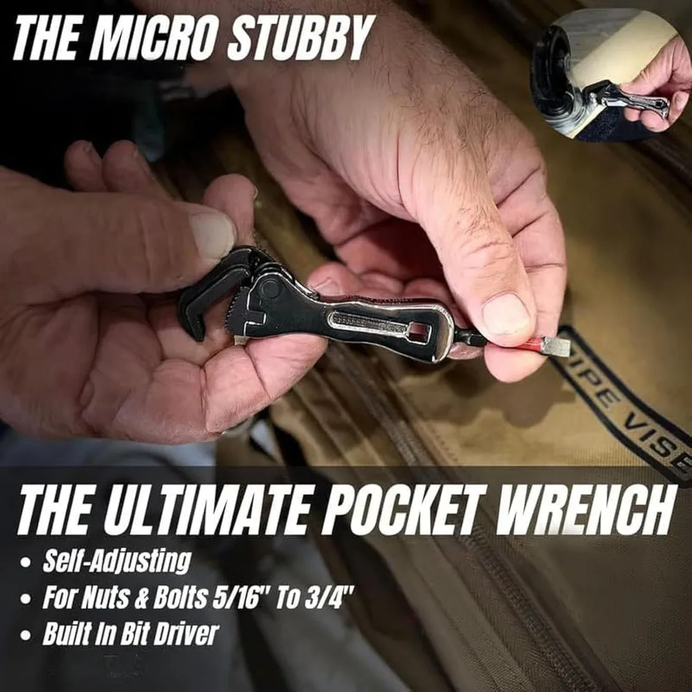 مفتاح ربط صغير قصير كروفوت مجموعة مفاتيح قصيرة قابلة للتعديل صغيرة للمساحات الضيقة مفتاح ربط لإصلاح المنزل بنفسك أعمال السباكة