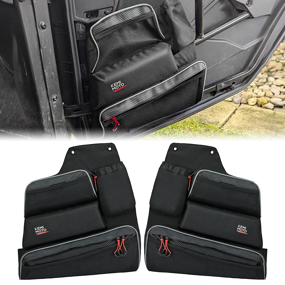 

Door Bags Compatible with Can-Am Maverick Trail with Half Doors 800 1000 HD8 DPS 2018-2019 Padded Storage Doors Kit 715003635