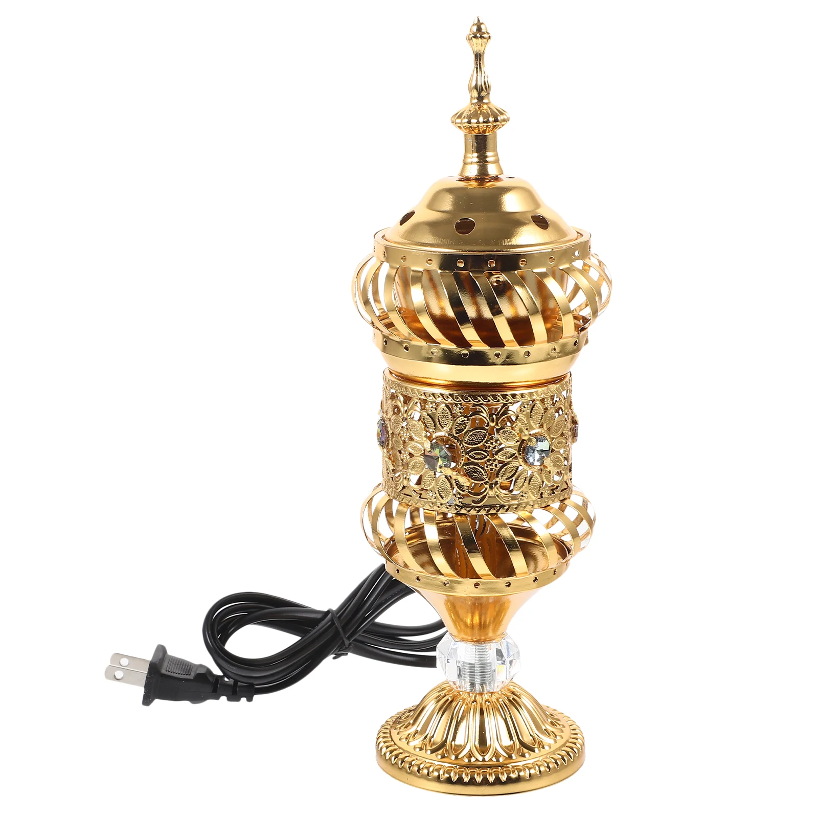 

Electric Incense Burner Household Arabic Style Censer Decorative Home Purify Stress Relief Sleep