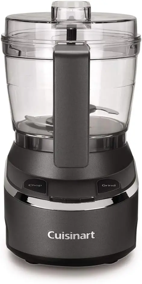 Mini Food Processor & Chopper, Small Stand Mixer for Vegetables, Meats & More, 4 Cup, Electric, Black, RMC-100