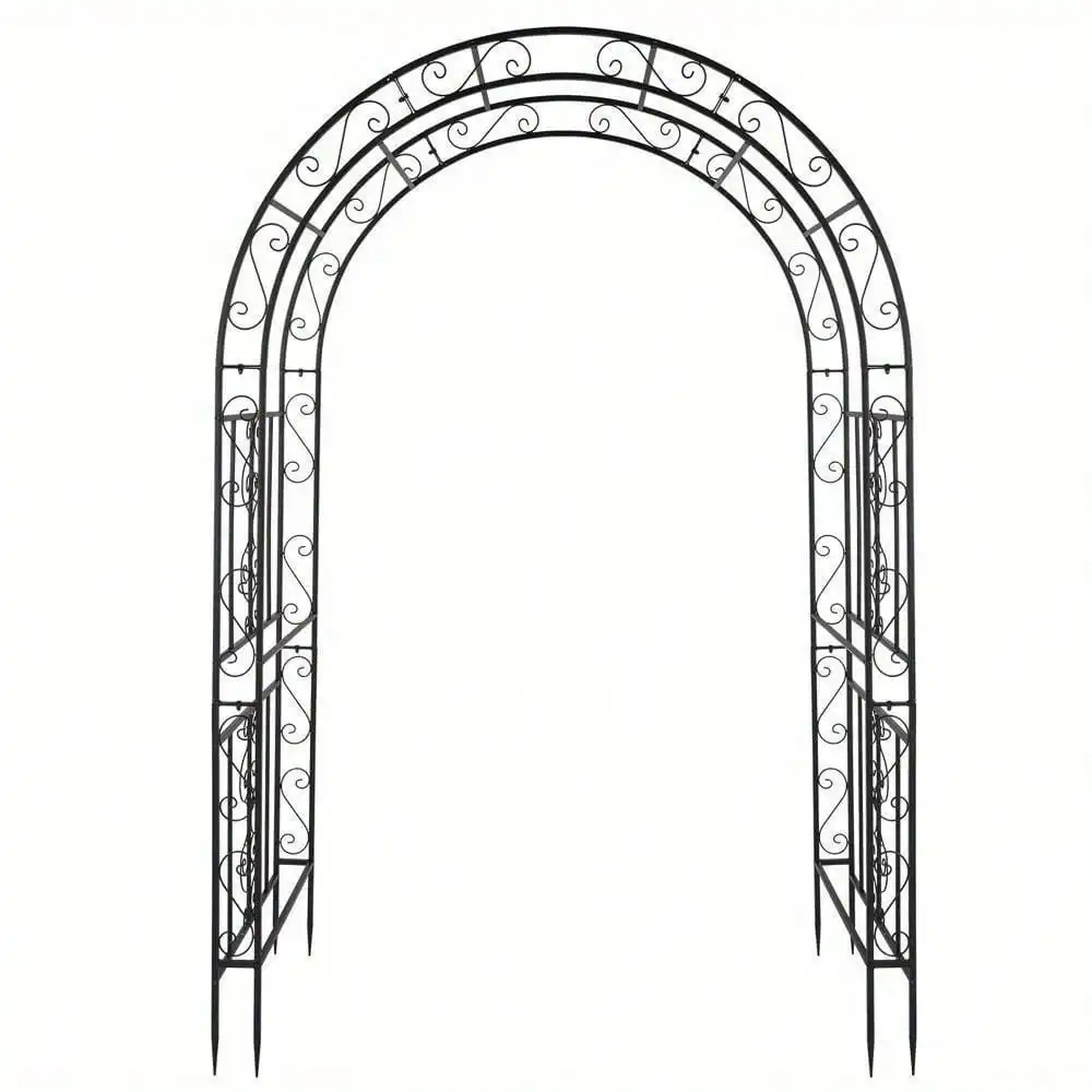 Wedding Arch Garden Arbor Metal Durable Iron For Climbing Plant Outdoor Ceremony