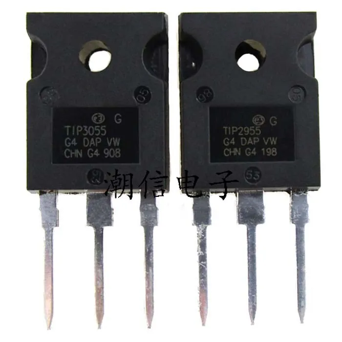 Original 2PCS/ TIP3055 TIP2955 TO-247 In stock