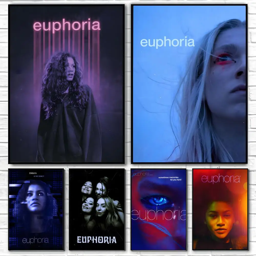 Affiches sur toile pour peinture et calligraphie : sans plis, imperméables, durables, adaptées à tous types de décoration murale. E-Euphoria