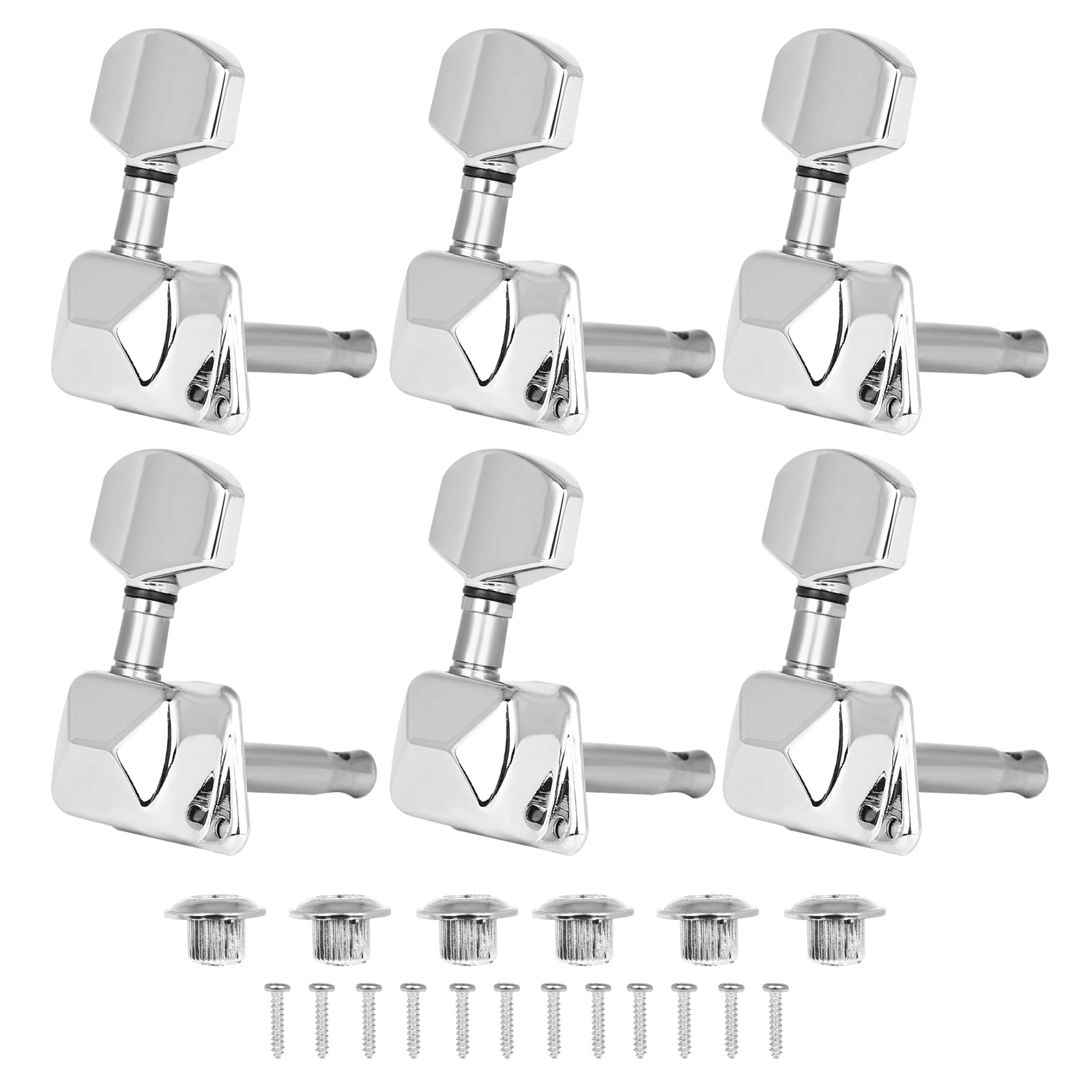 IRIN 3L 3R Acoustic Guitar Tuning Pegs Knobs Semi-closed 6 Strings Acoustic Guitar Tuners Machine Head Guitar Parts Accessories
