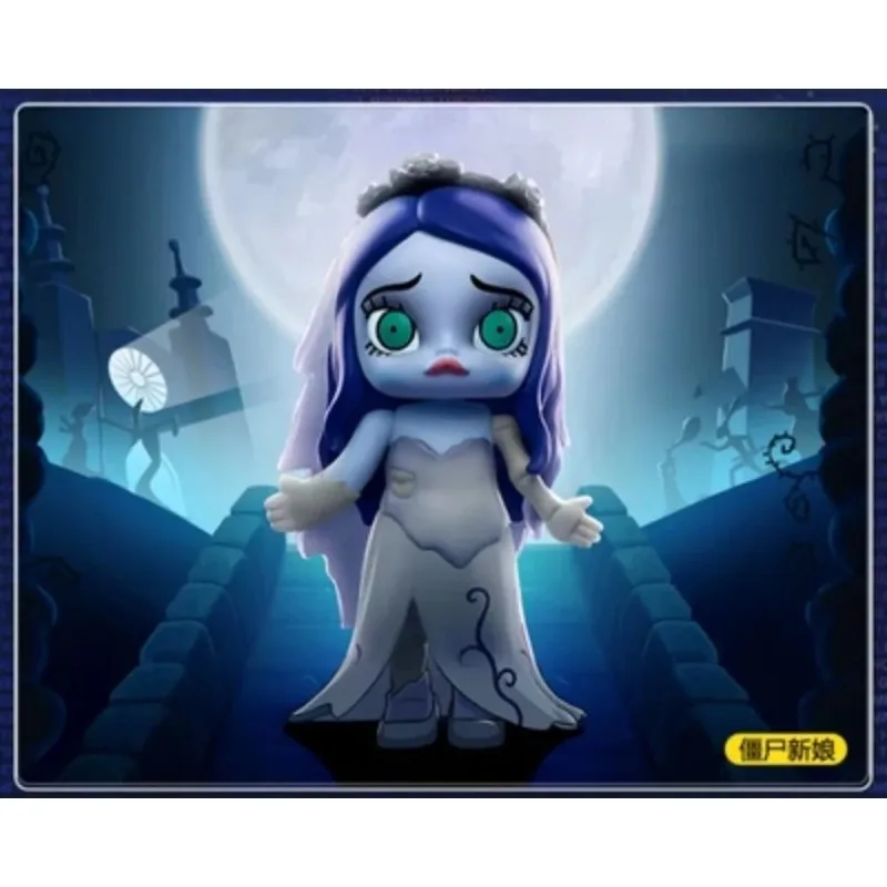 POPMART المنتج الأصلي الأصلي مولي 100% × سلسلة الذكرى السنوية للزينة تمثال رائع صندوق أعمى مفاجأة هدية عيد ميلاد