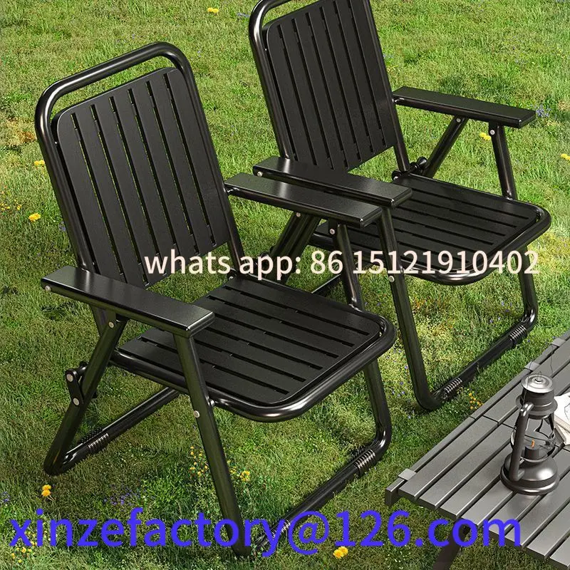 

Customizable Folding Chair Outdoor Backrest Chair Picnic Chair Portable Waterproof Sun-Proof Camping Fishing