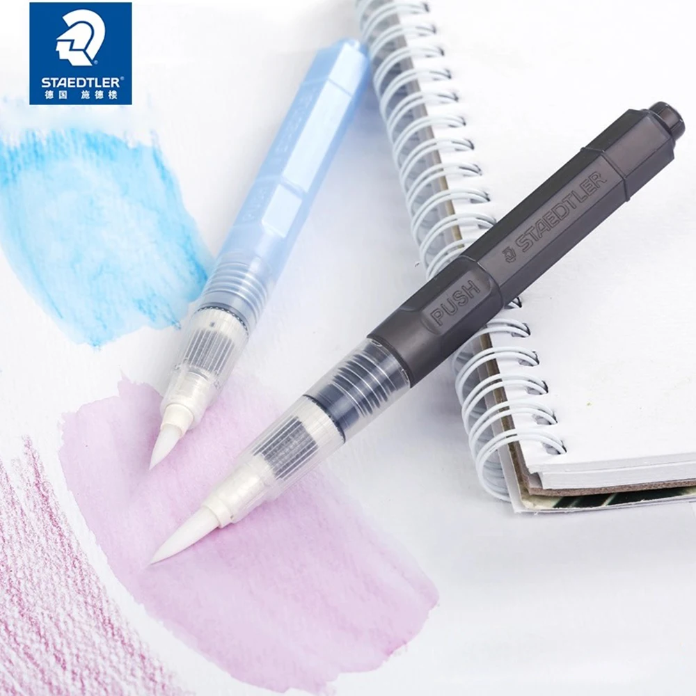 

German STAEDTLER Water Storage Brush 949 Large Capacity Color Lead Water Powder Acrylic Pigment Color Mixing Pen Art Supplies