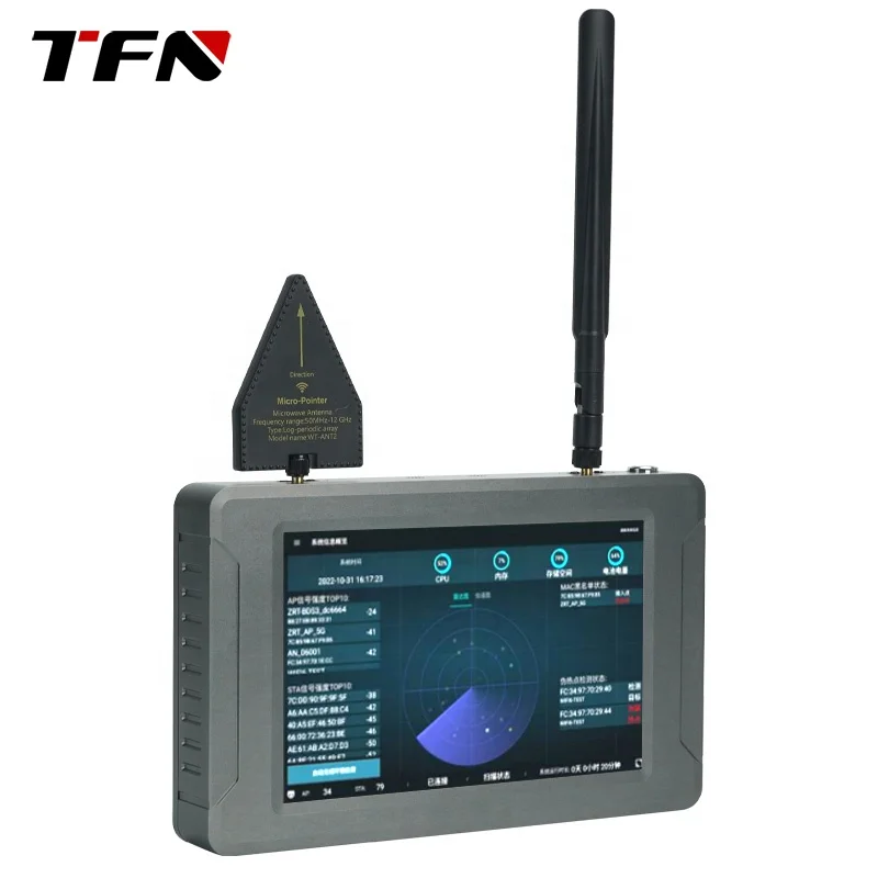 TFN PHC18 0-12 جيجا هرتز يده مراقبة النشاط الخلوي هاتف محمول كاشف إشارة كاشف إشارة لاسلكية