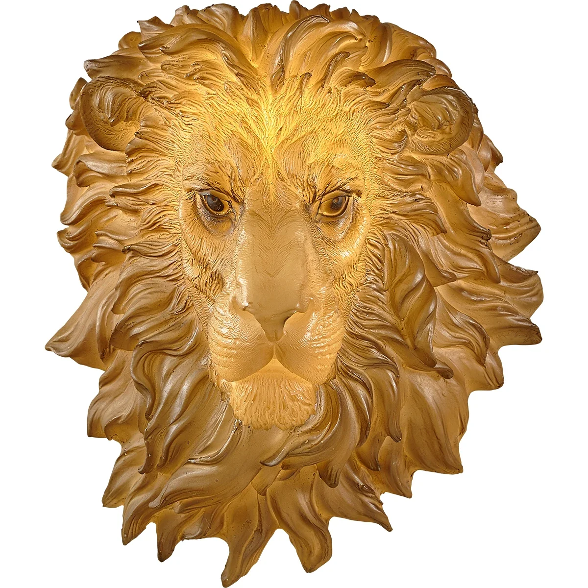 Animal wall lamp American style retro industrial  creative individuality staghorn lion horse wolf cow decorative lamp