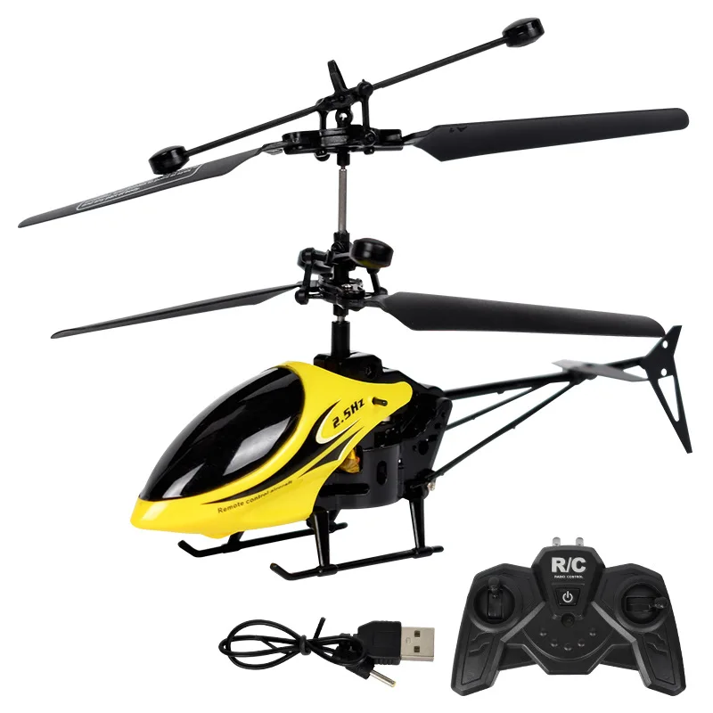 810 telecomando a 2 canali aereo radiocomandato ricarica Usb elicottero Rc bambini telecomando giocattolo regalo ragazzo