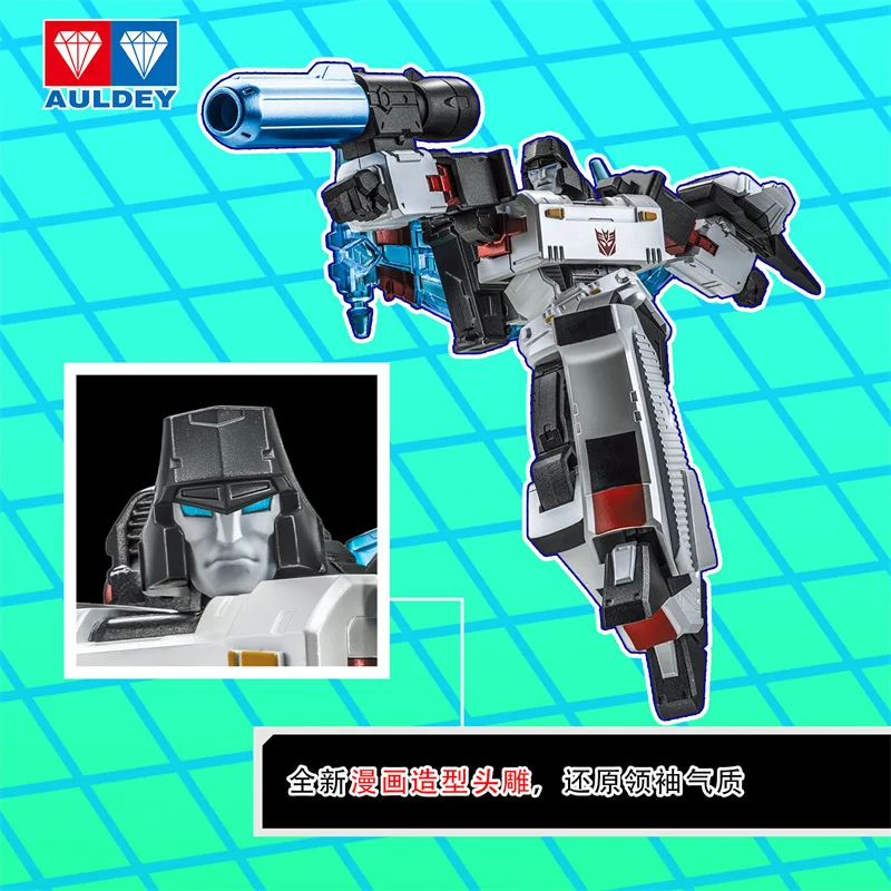 Transformaties AULDEY X AAE Shattered Glass ‌   Megatron Starscream Anime Actiefiguren Gezamenlijke mobiliteit Model Speelgoedgeschenken
