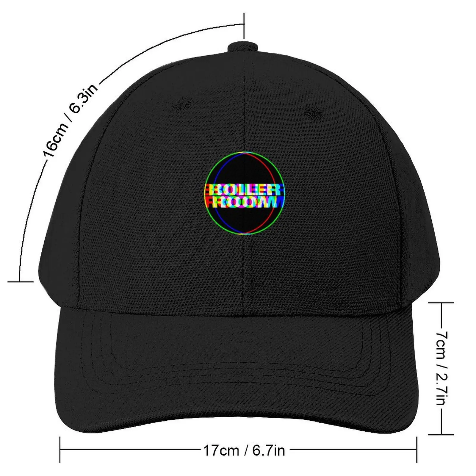 Boiler Room Color Glitch I Essential Baseball Cap Beach Bag Hat Luxury Brand Sun Hats For Women Men's