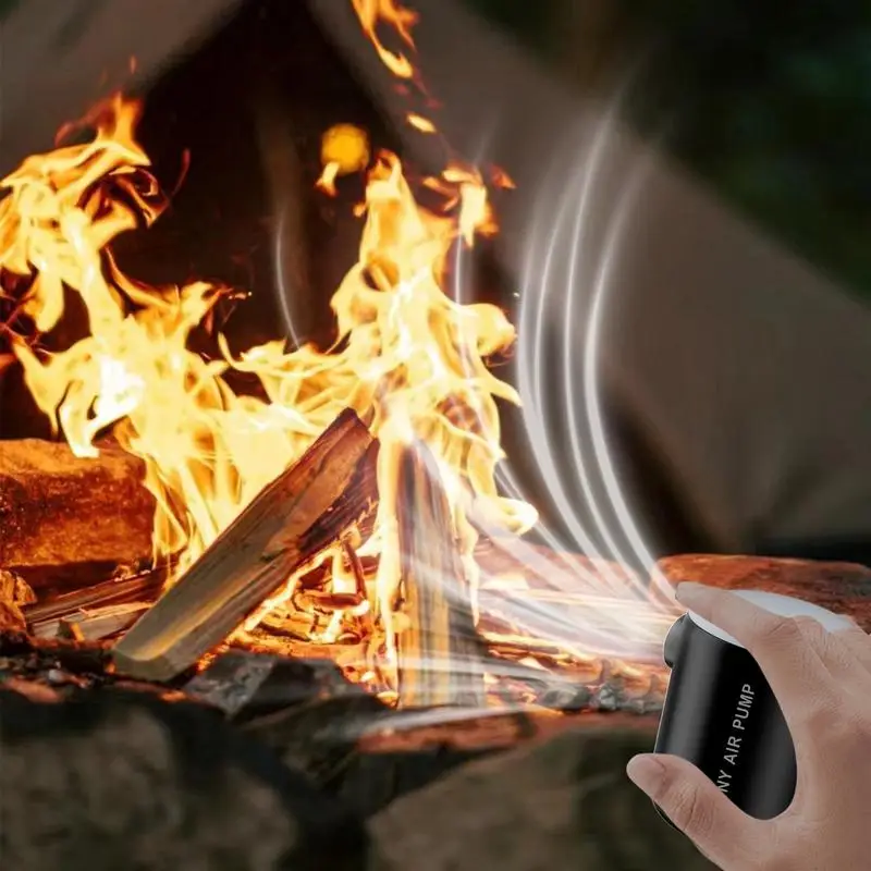 Inflatable Pump Battery Rechargeable Swimming Tube Inflator With Light Outdoor Gear 2200mAh Inflation Blow Tool For Home Travel