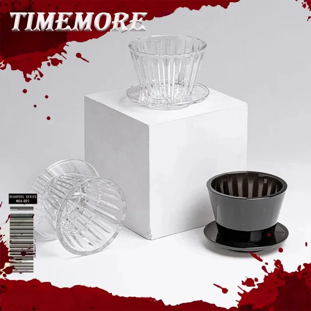 Timemore B75 مقهى غامض goutteur كريستال oeil verser sur مقهى filtre PCTG 1-2 شرابات مقهى filtres/goutte à cafe en Stock 2025