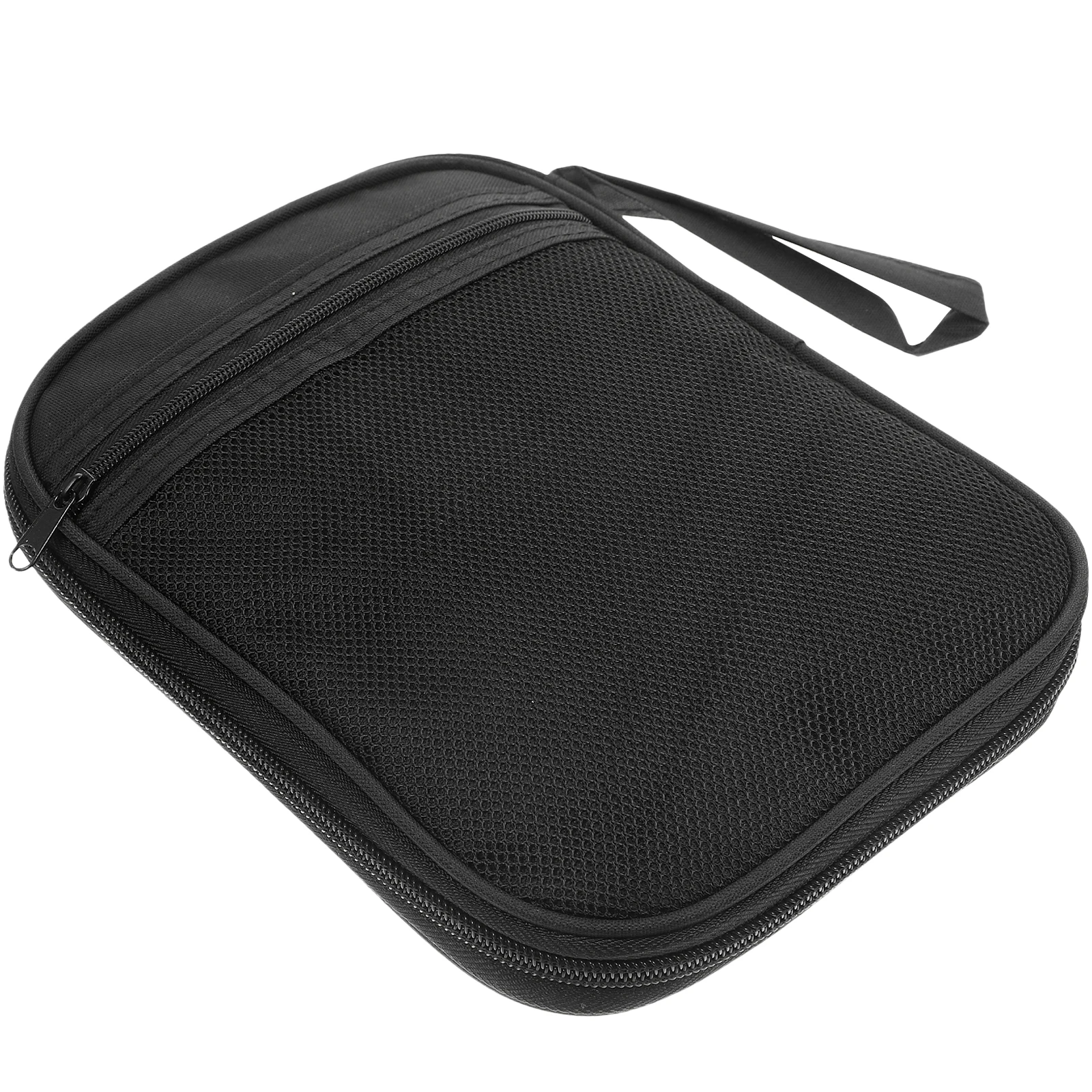 

Watch Bands Storage Bag Holder Portable Strap Case Organizer Black Pouch Travel Polyester Material Large Capacity Durable