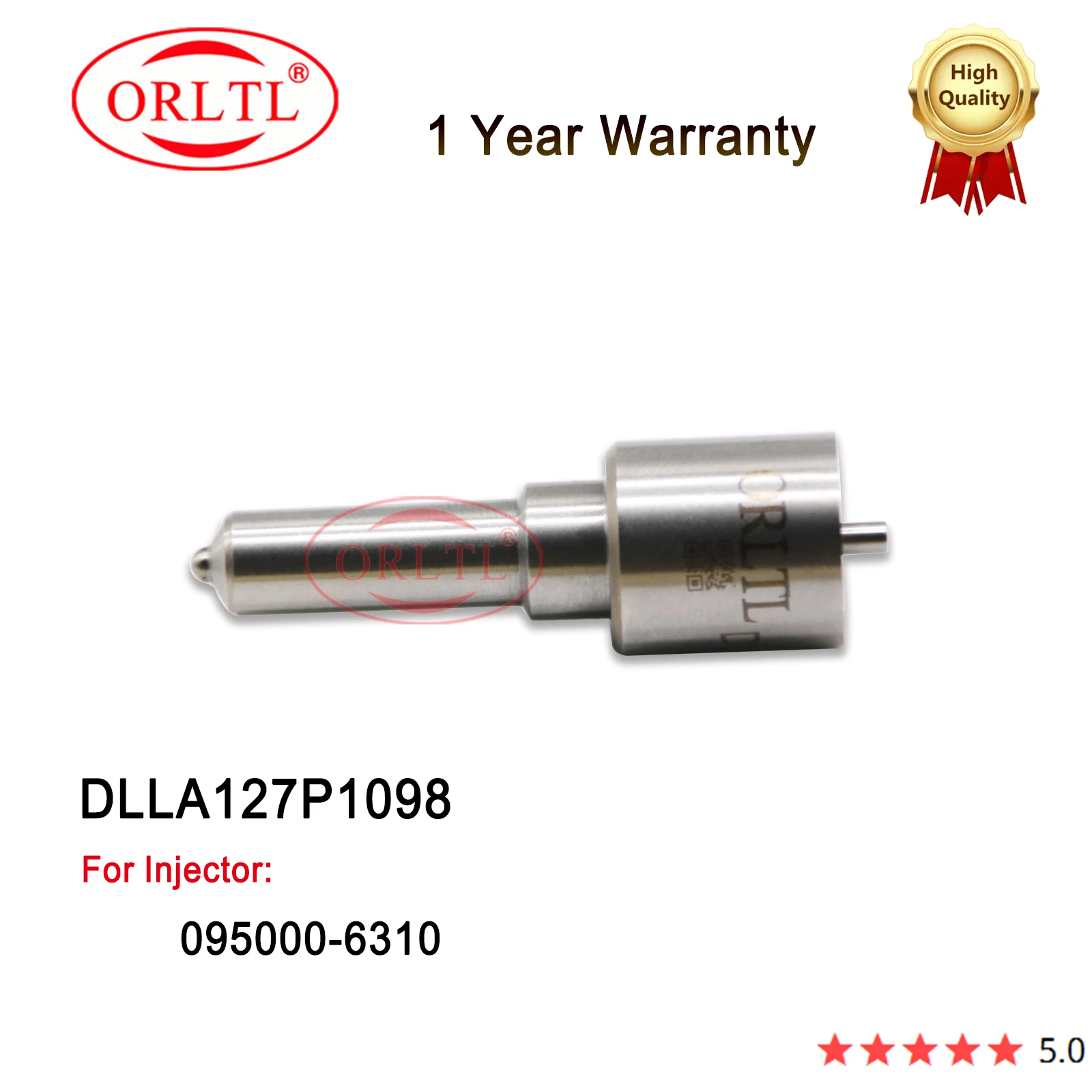 095000-6310 Common Rail Injector Nozzle DLLA127P1098 093400-9441 For RE530362 RE546784 RE531209 SE501925 095000-6311 095000-6312