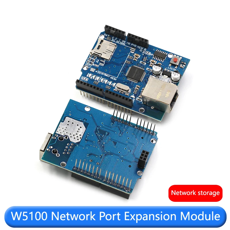 New Ethernet W5100 network expansion board module SD card expansion compatible with UNO R3