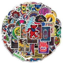 50PCS Creative Grateful Dead Graffiti Stickers Decorative Phone Cases Laptop DIY Personalized Waterproof Stickers