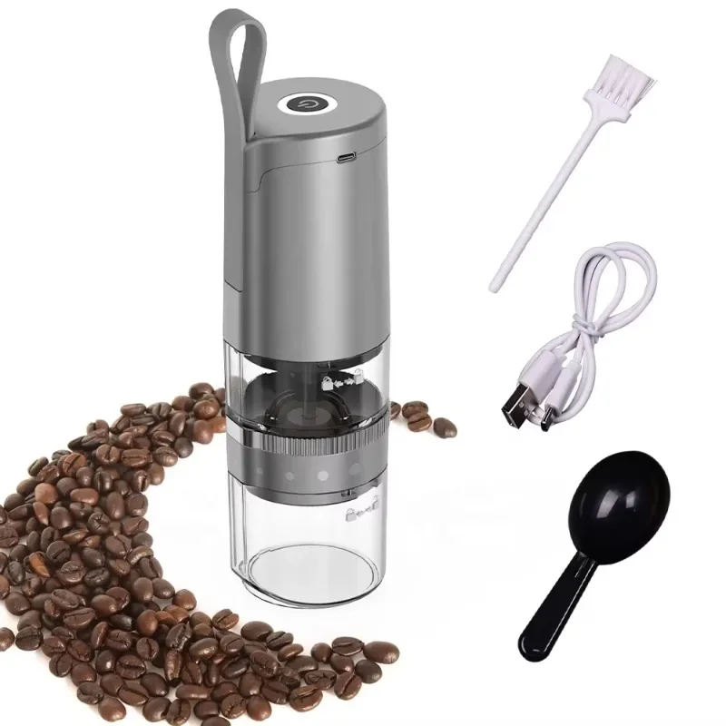 

High Quality USB Rechargeable Electric Coffee Grinder for Beans, Spices, Herbs, Nuts, Grains Mini Coffee Grinder