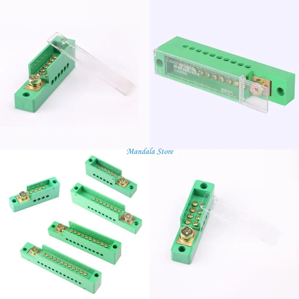U2JC Unipolar Splitter Junction Box Metering Cabinet Terminal Block Electrical Accs