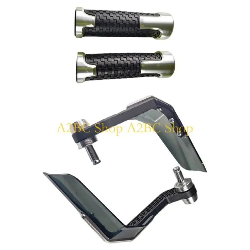 A2BC Motorbike Handlebars Reinforcement Set Incised Factors Weather Resistant Plan For City Commuting Needs