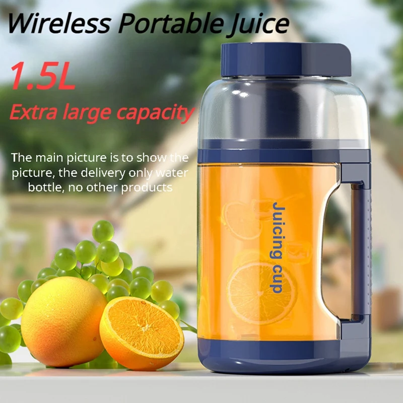 Juicing Bucket Multifunctional Portable Juicer Juice Cup Wireless Juicer Barrel Juicer Fruit Juice