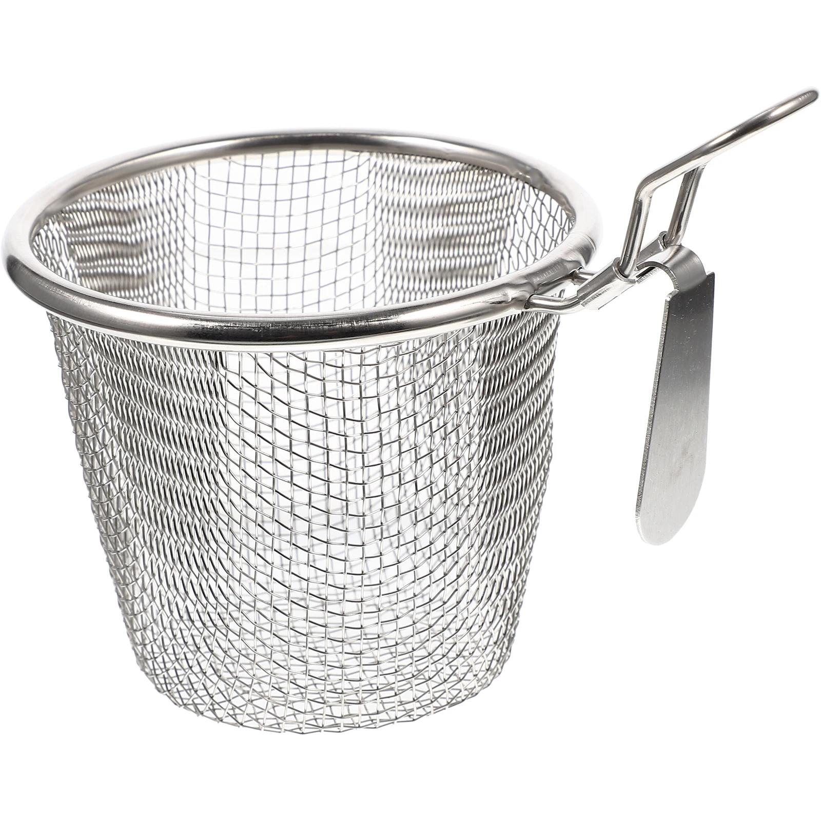 

1pc Stainless Steel Noodle Spoon Pasta Strainer Mesh Baskets Hot Pot Blanching Kitchen Tools ColanderSpoons Filter Wire Large